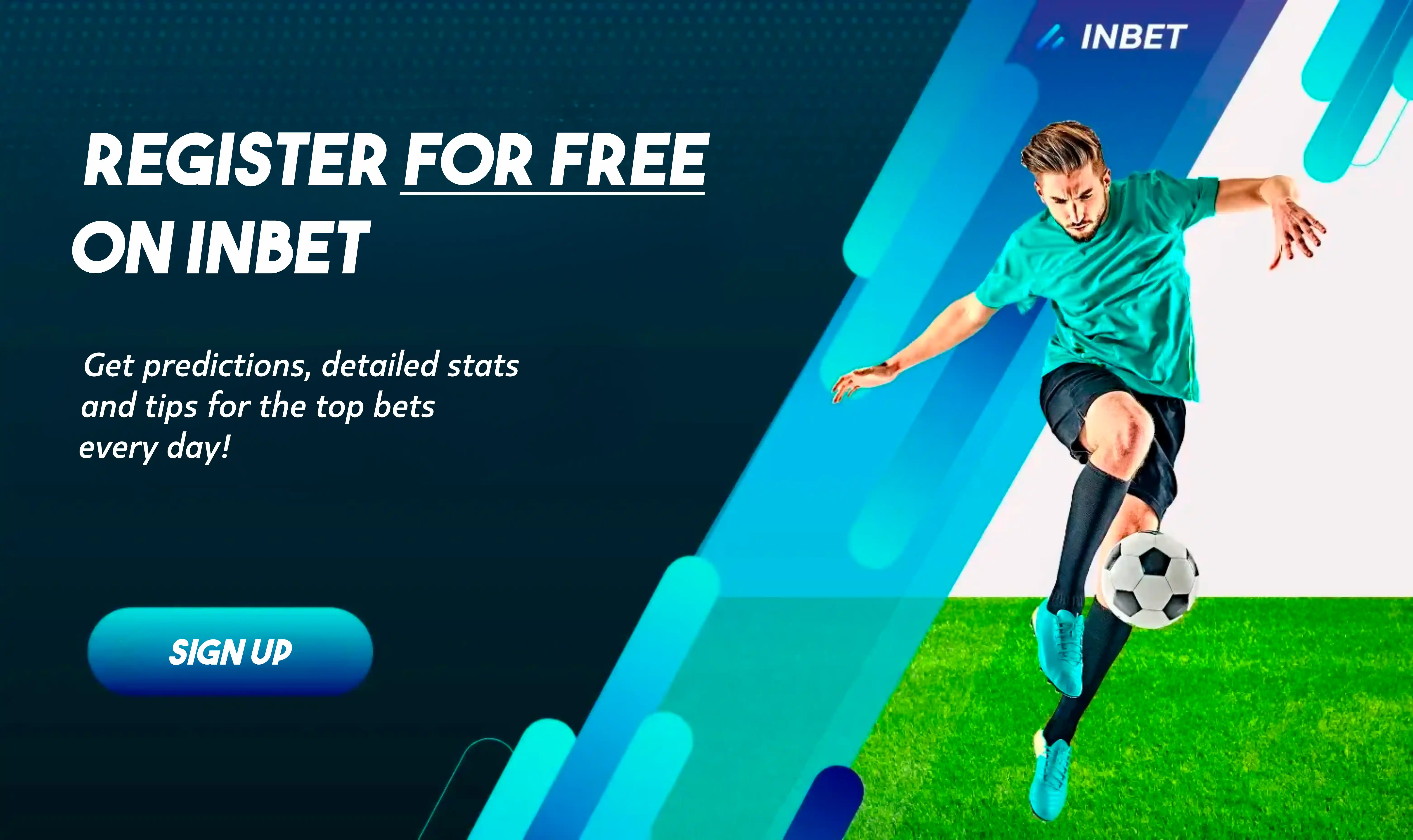 Sign up for free at inbet
